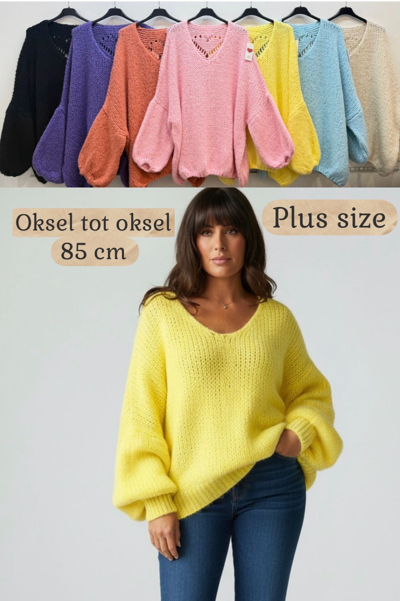 Binnenkort Gebreide Zachte Trui