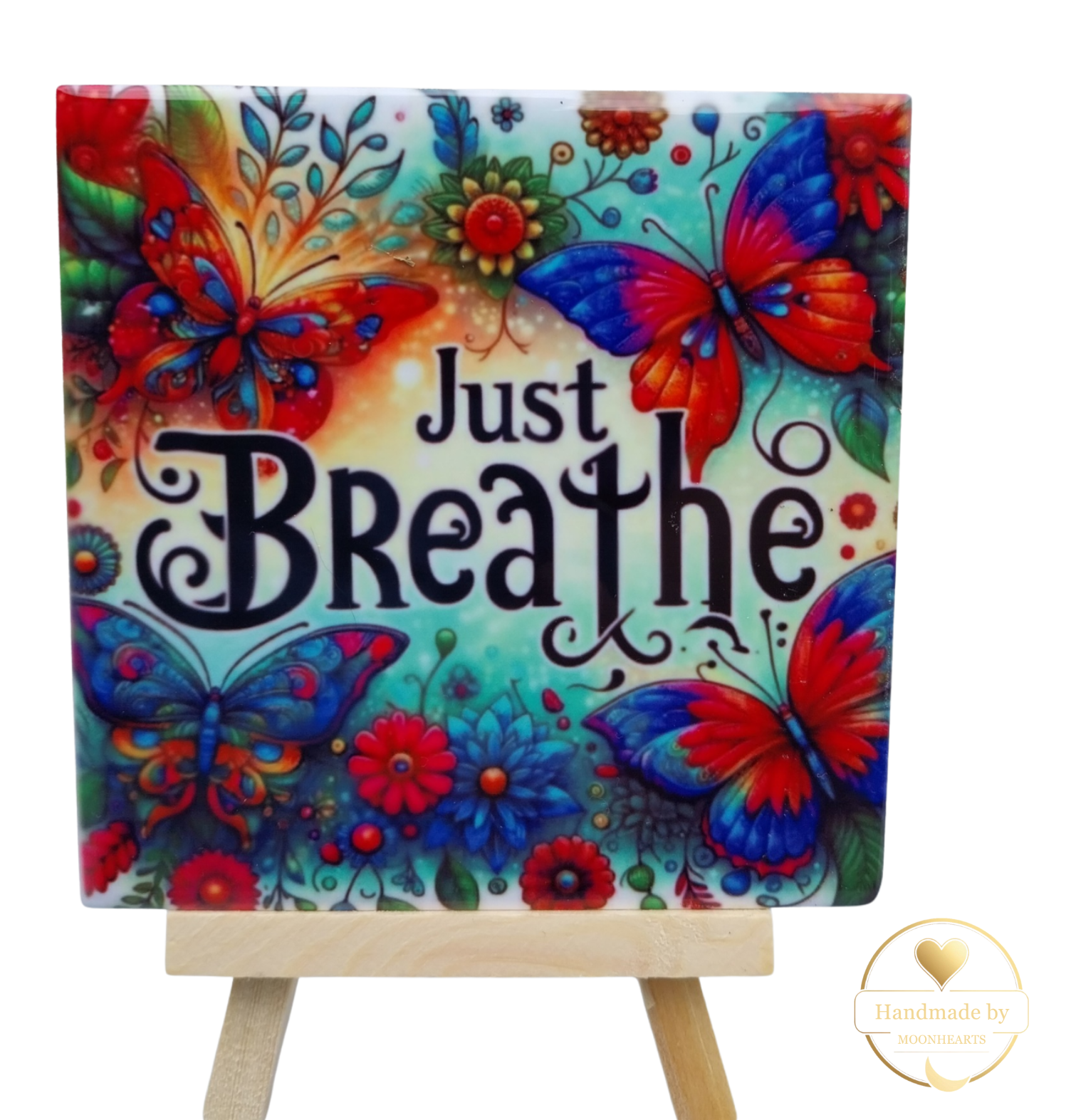 Tegeltje Just Breathe
