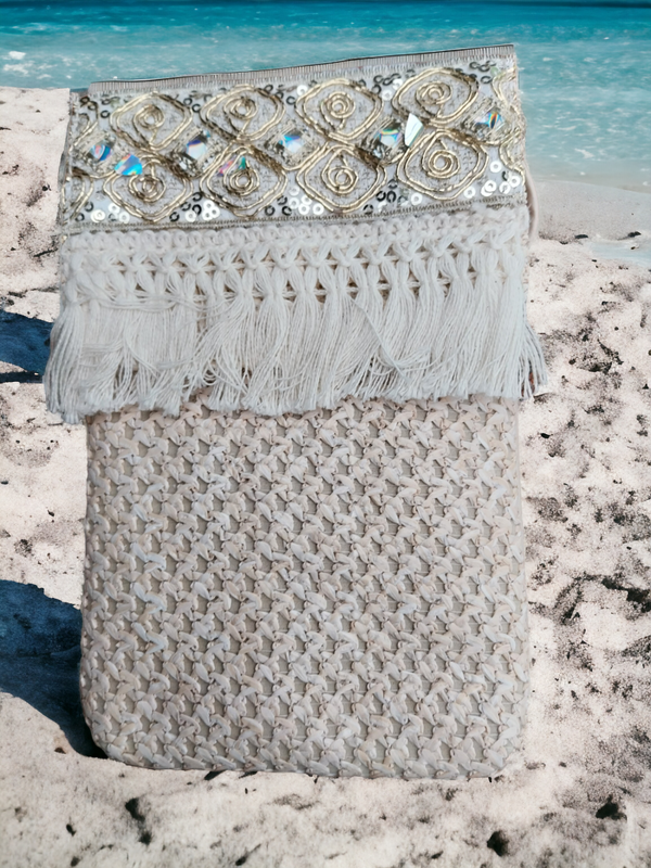 Boho Crossbody Beige