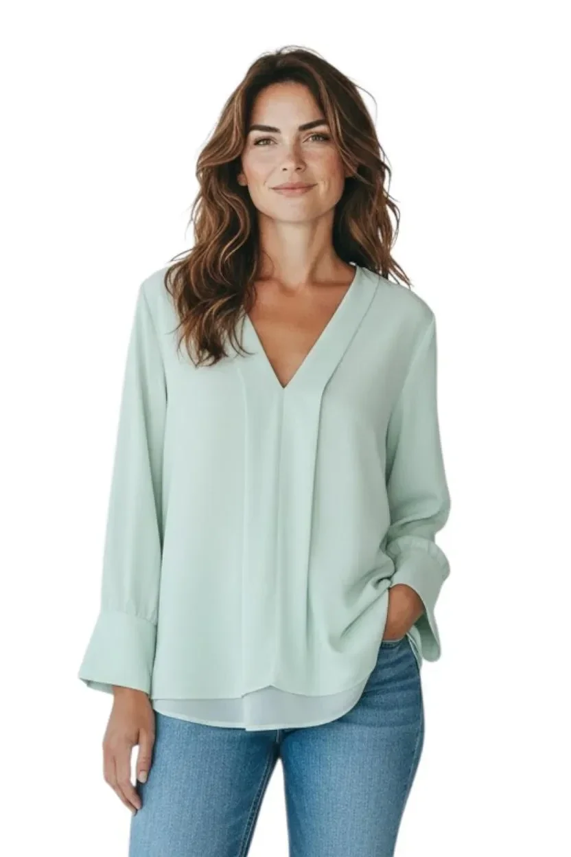 Top Sally lichtgroen