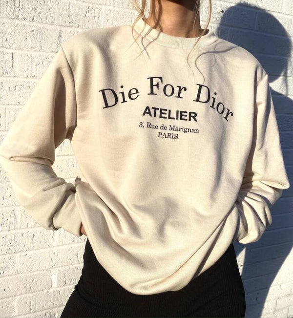 Die for Dior sweater