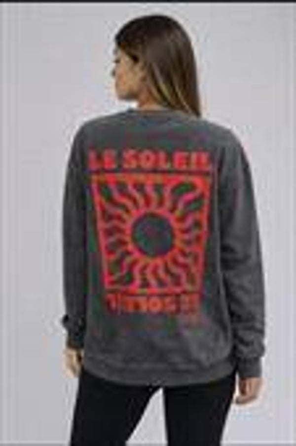 Sweater le soleil dark grey