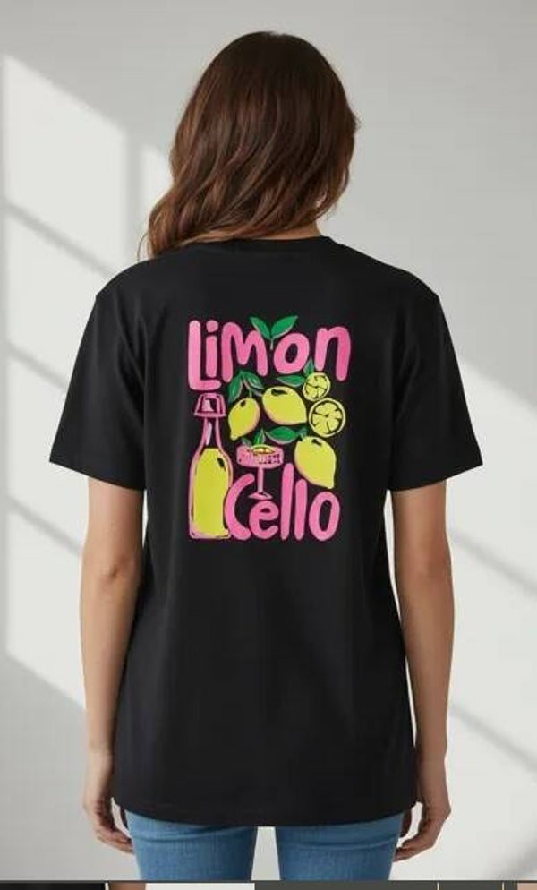 Limoncello shirt zwart