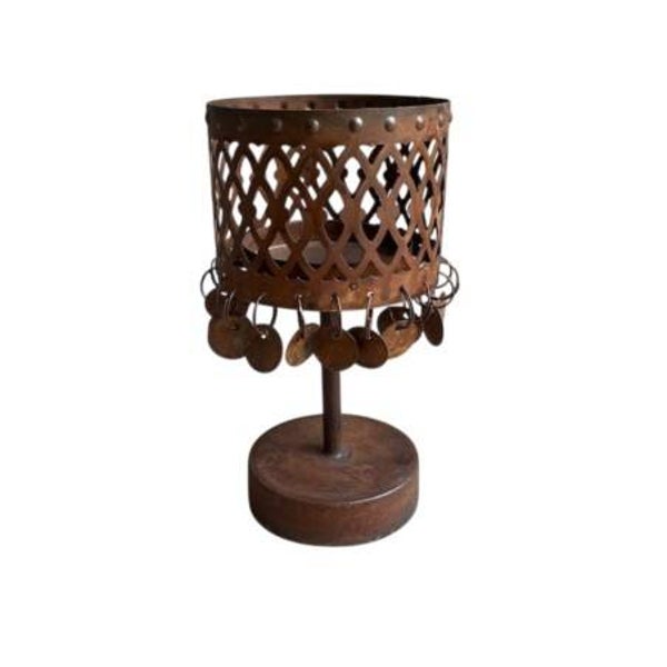 Waxineholder rusty on stand