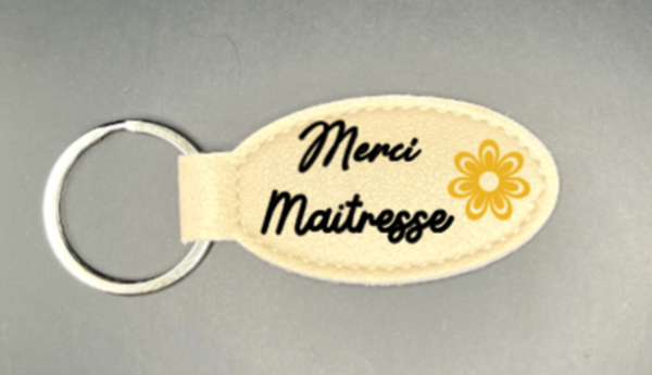 Porte clés merci