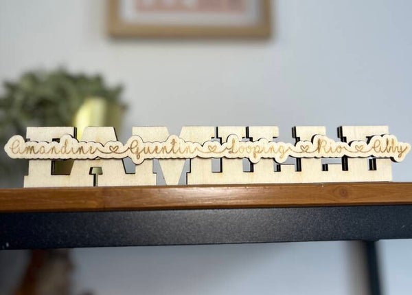 Décoration "famille"