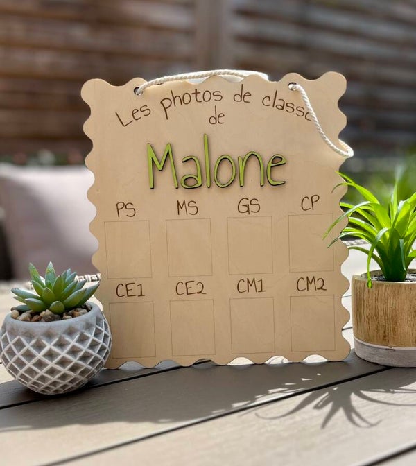 Pancarte photos de classe
