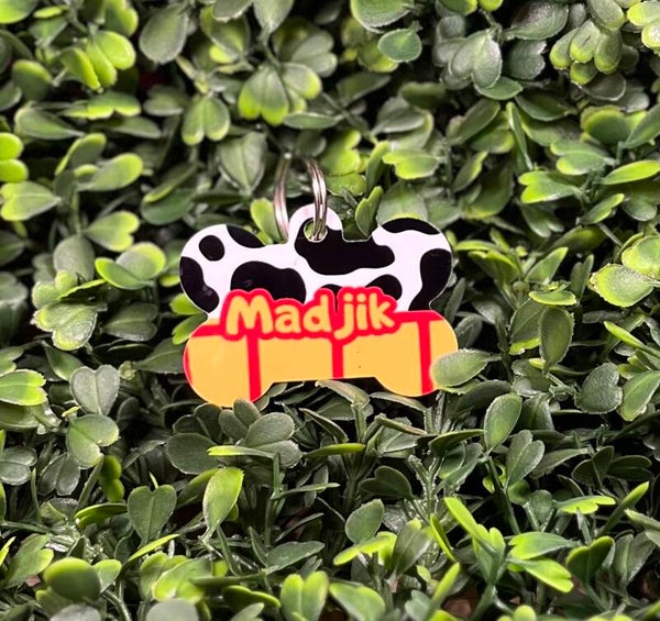 Médaille chien Cow Boy