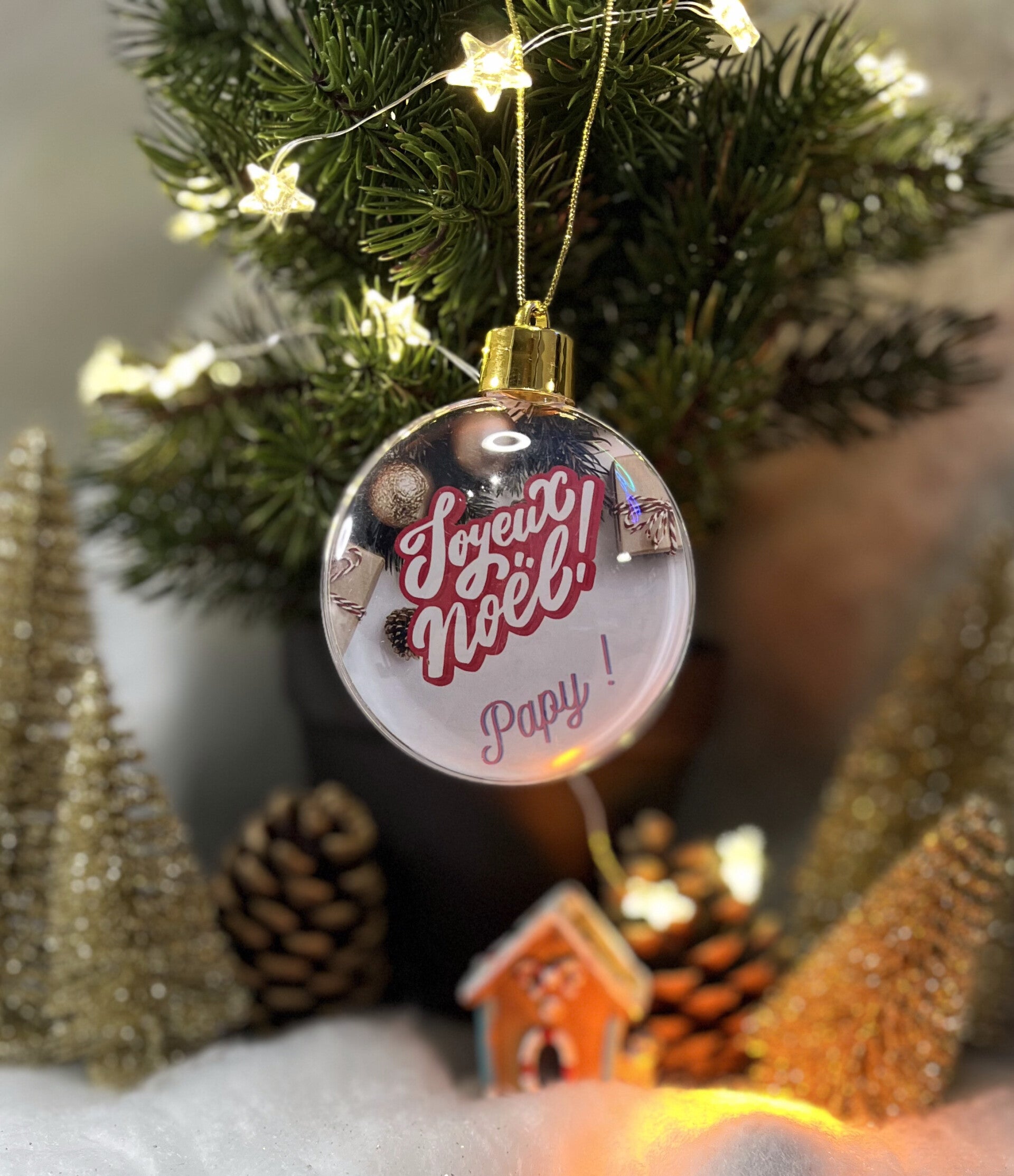 Boule de noël PAPY