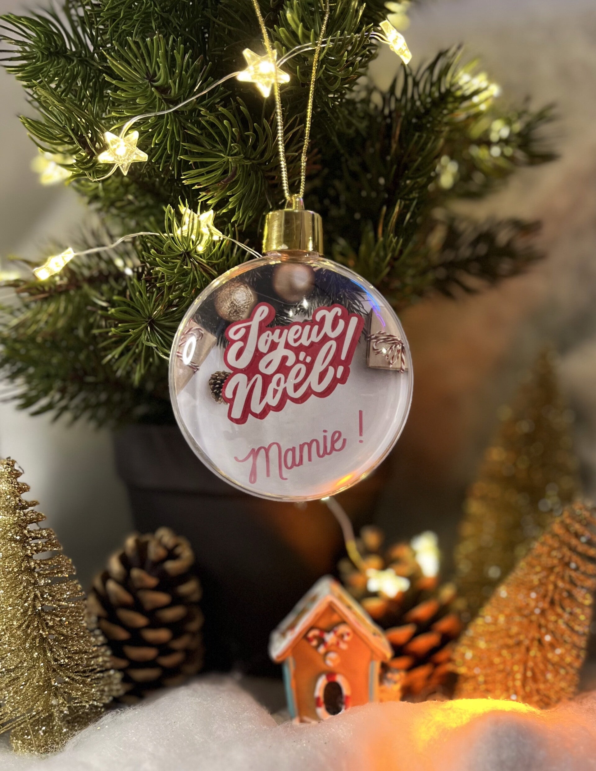 Boule de noël MAMIE