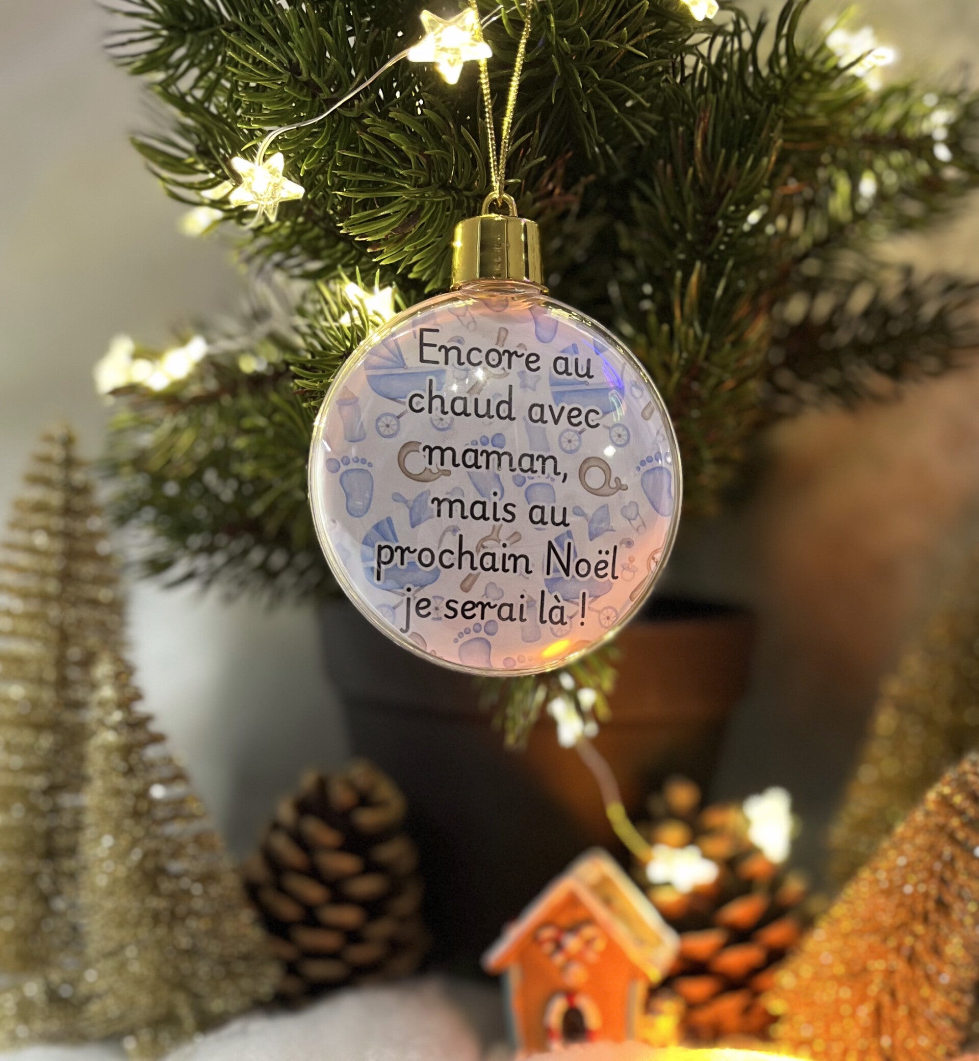 Boule de noël Encore au chaud