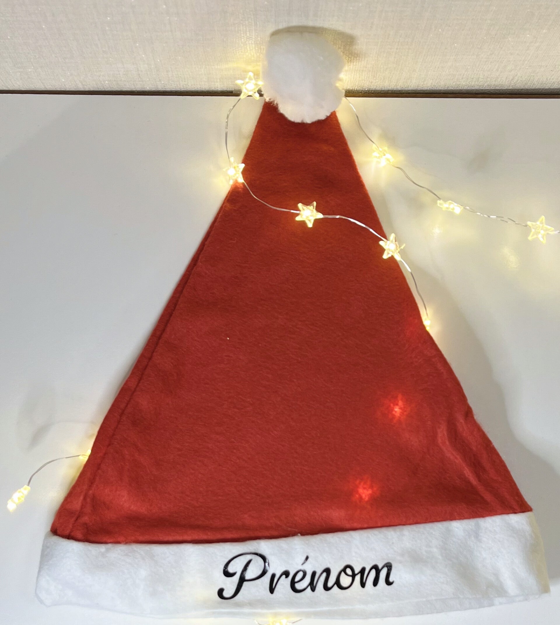 Bonnet de noël personnalisable