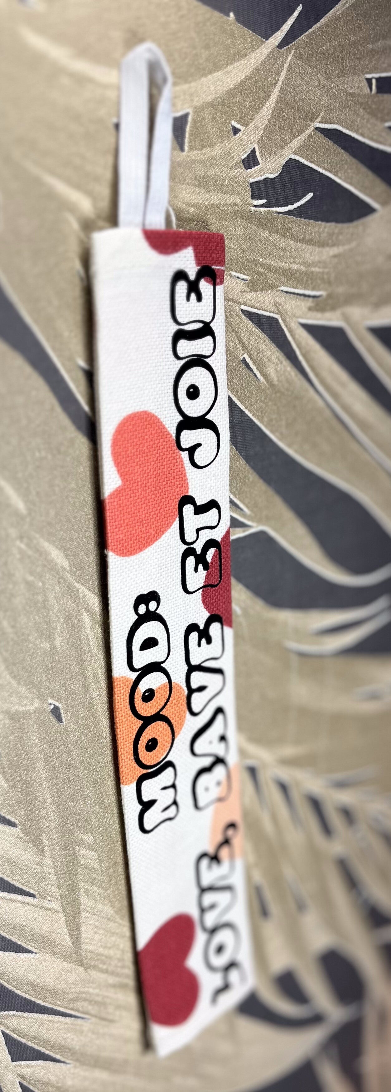 Manchon de laisse "Mood: love, bave et joie "