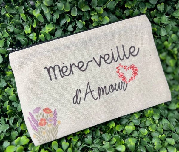 Pochette/trousse mère-veille d'amour