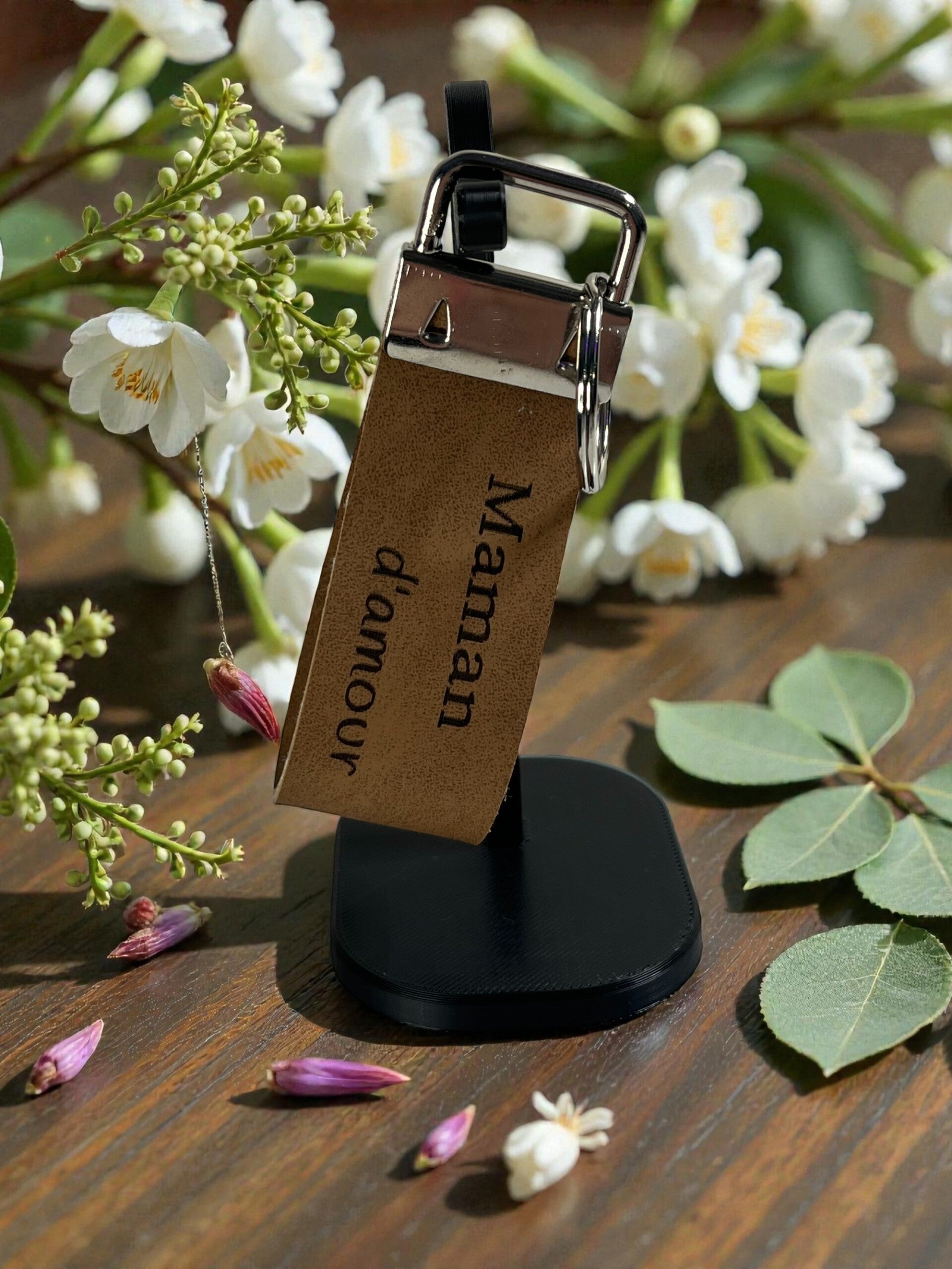 Porte clés "maman/papa d'amour"