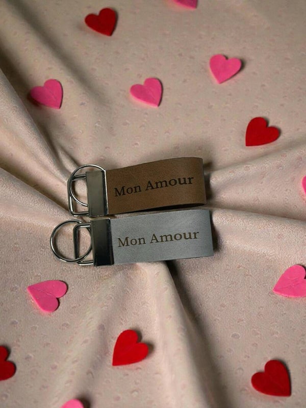 Porte clés "mon amour"