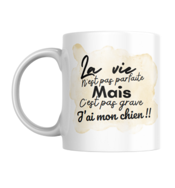 Mug la vie avec mon chien
