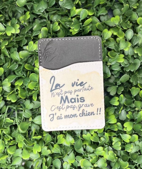 Porte carte téléphone
