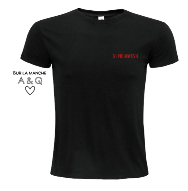 Tee shirt date