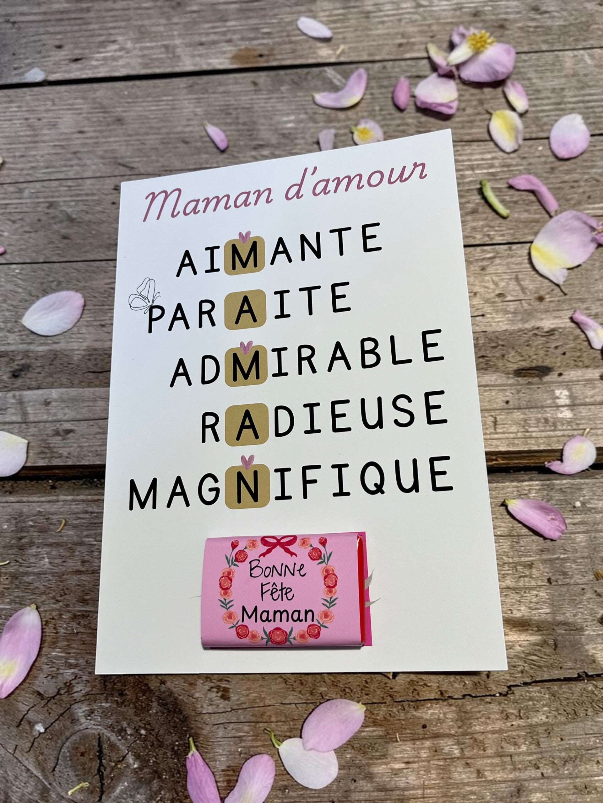 Petite affiche - fête des mères