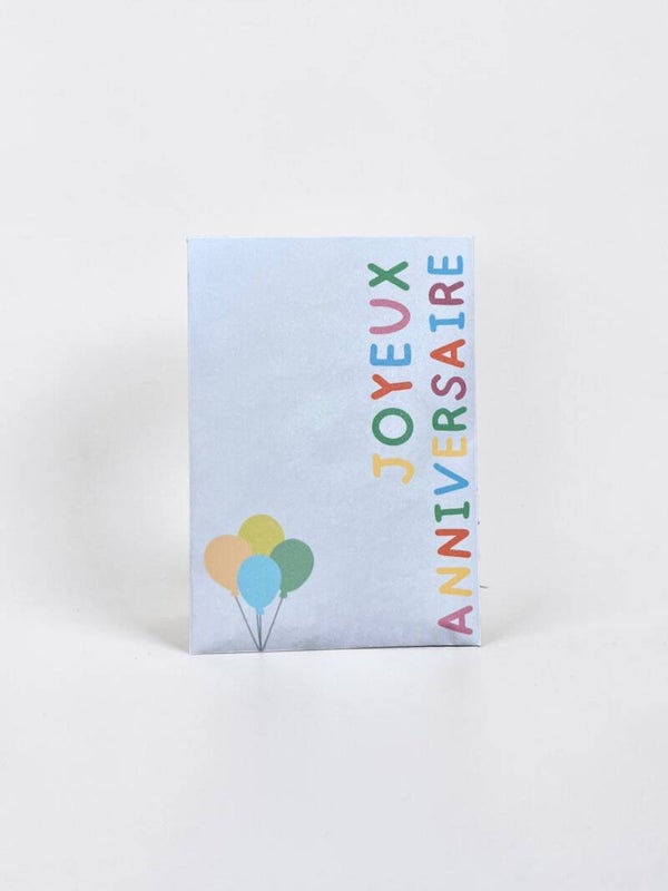 Sachet de graines - Joyeux anniversaire