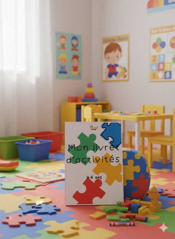 Livret d'activités 4-6 ans (non réutilisable)