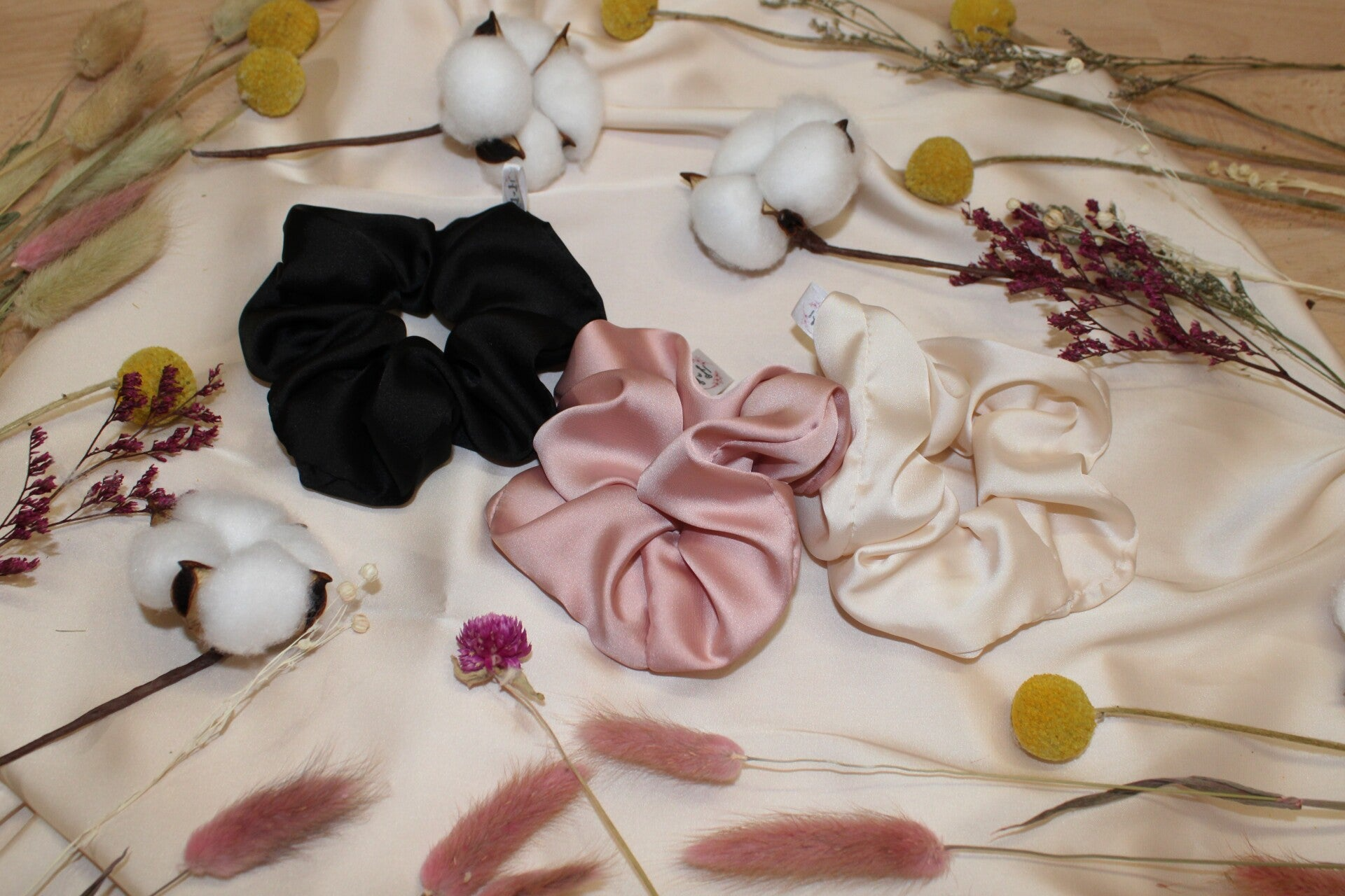 Chouchou satin ou coton