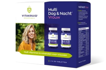 Vitakruid Multi Dag & Nacht Vrouw 2x 90 tabletten