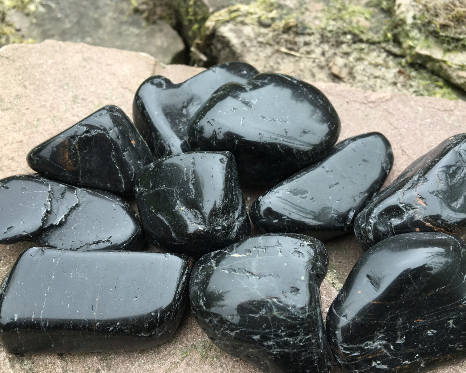 Zwarte Toermalijn 50 - 70 gram