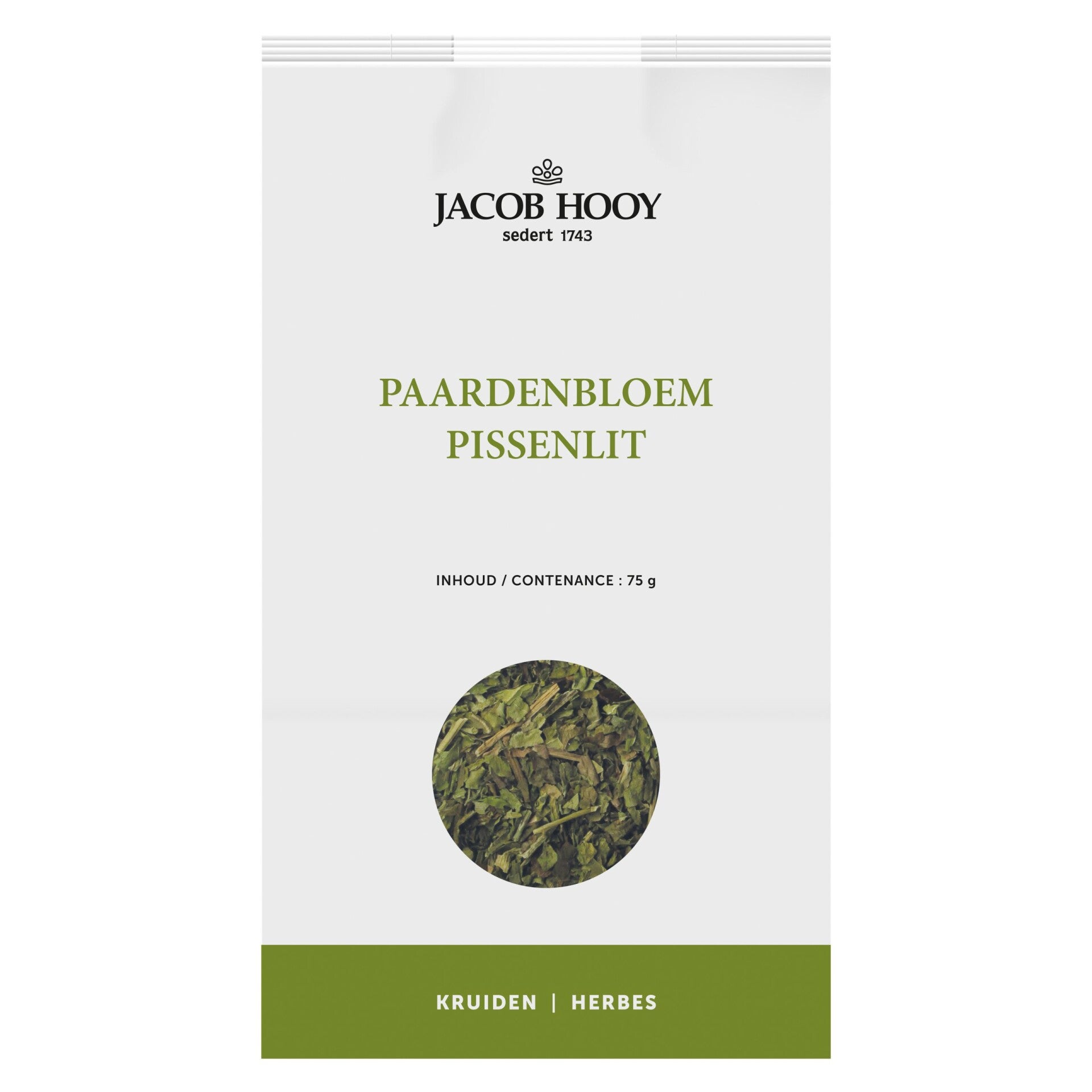 Jacob Hooy Paardenbloemkruid 75 gr