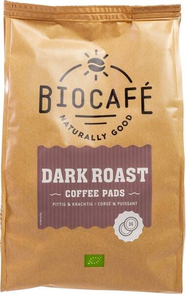 Biocafe Koffiepads dark roast