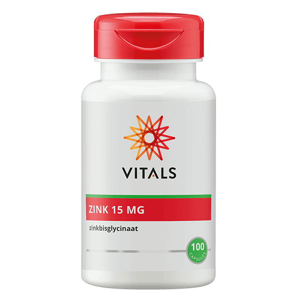 Vitals Zink 15 mg 100 capsules