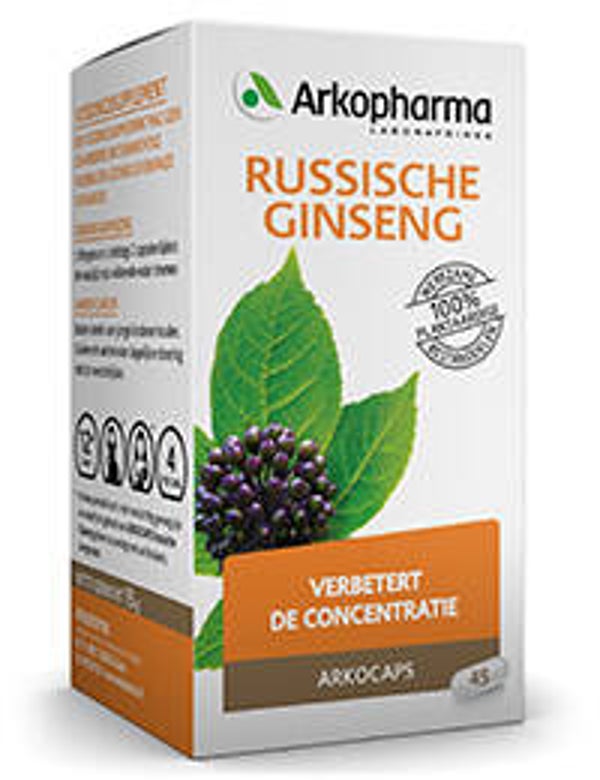 Arkopharma Arkocaps Russische Ginseng 45 Capsules