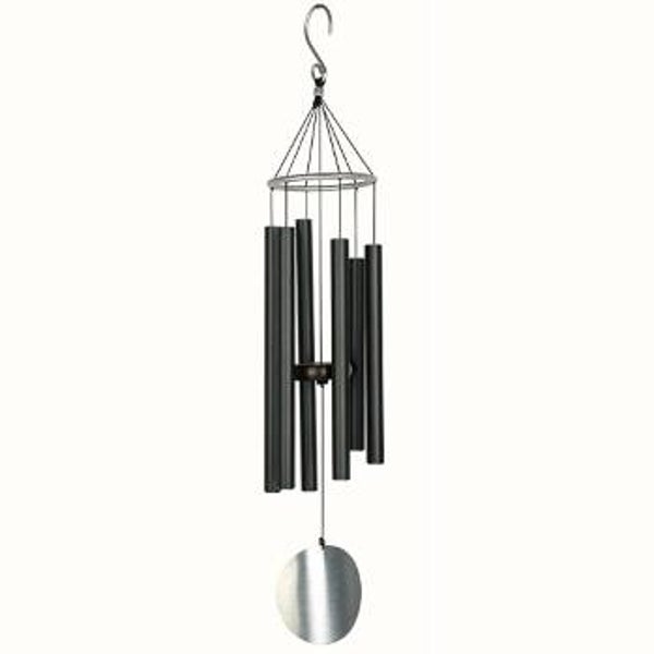 Nature's Melody windgong, zwart, ca 71 cm