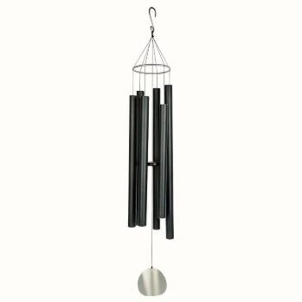 Nature's Melody windgong, zwart, ca 106 cm