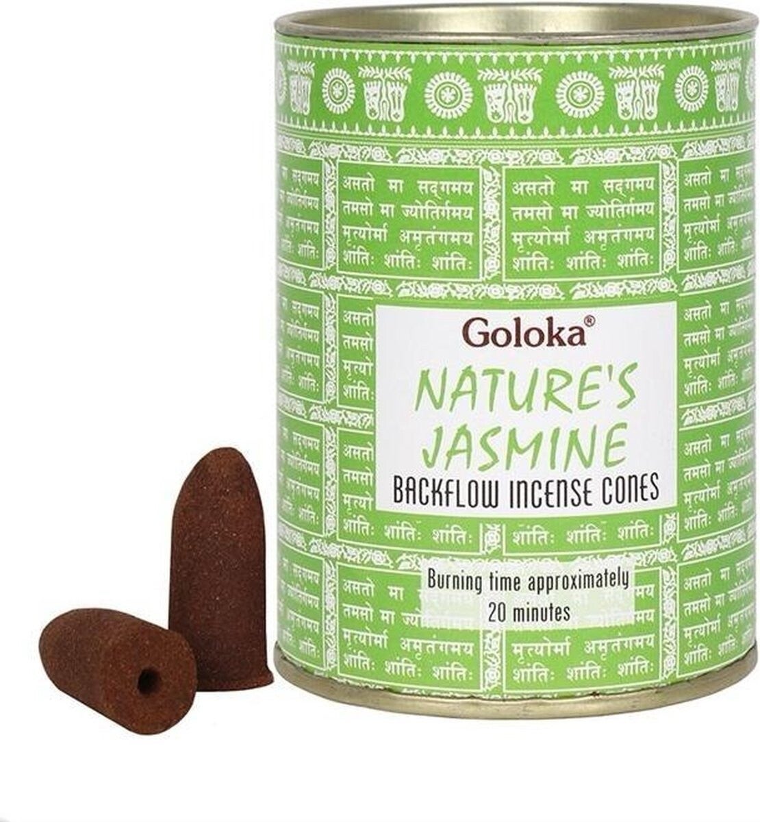 Goloka Backflow Wierook Kegels Nature’s Jasmine