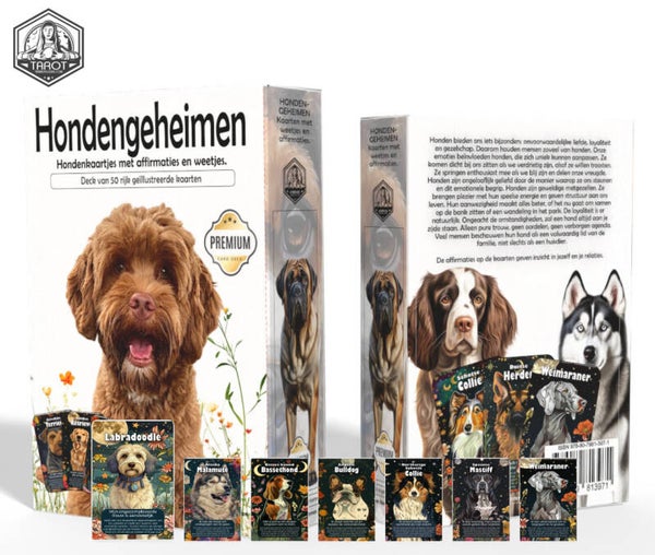 Hondengeheimen affirmatiekaarten