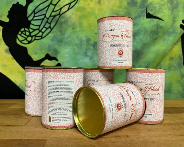 Goloka Backflow Wierook Kegels 6x Dragon Blood