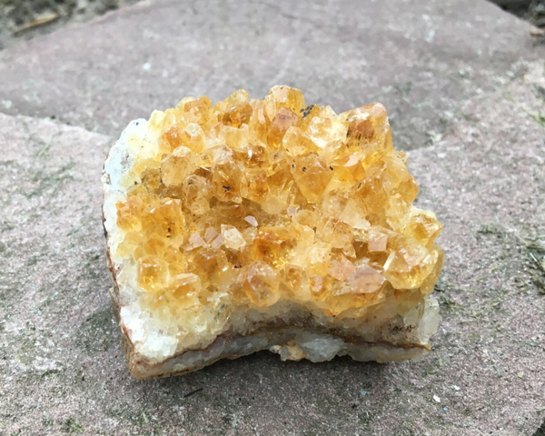 Citrien kristalgroepje 69 gram