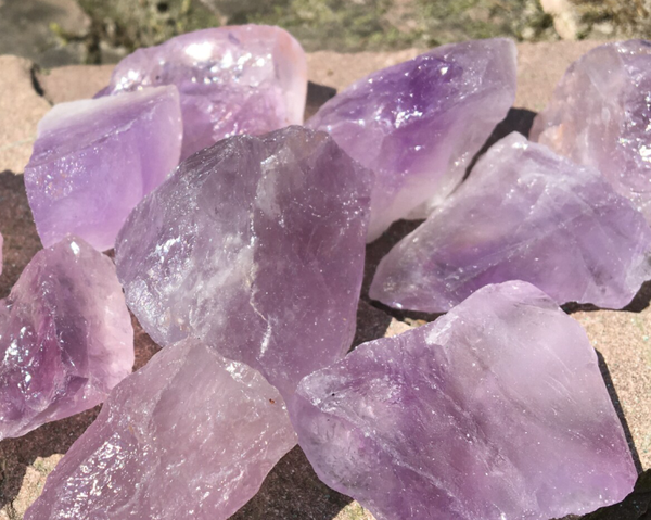 Amethist ruw 20 - 35 gram