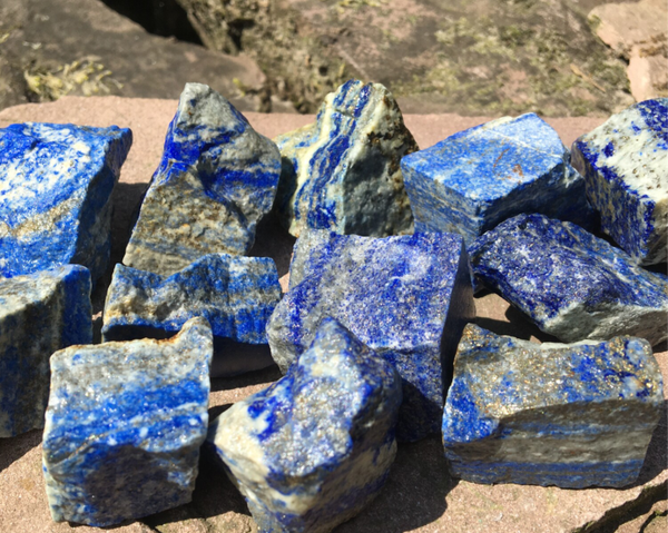 Lapis Lazuli ruw 50 - 100 gram