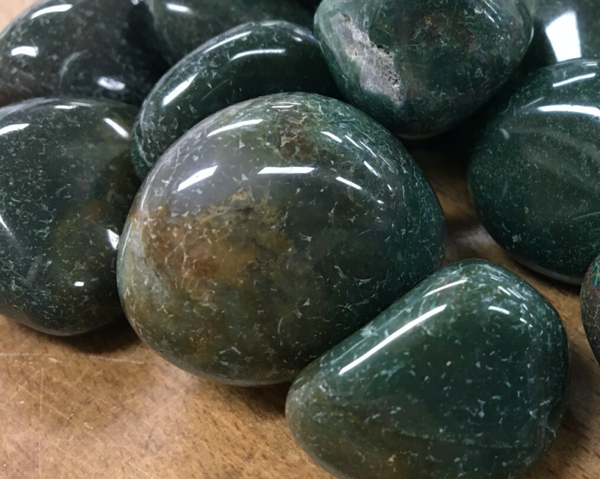 Heliotroop (Bloodstone) getrommeld 15 - 25 gram