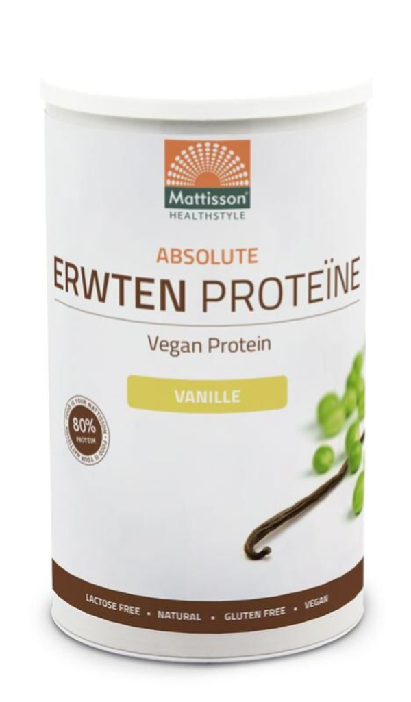 Mattisson Absolute Erwten Proteïne Vanille 350 g