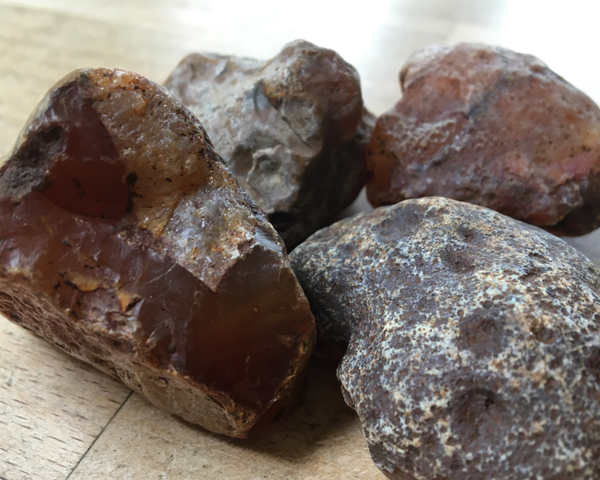 Carneool ruw 50 - 75 g