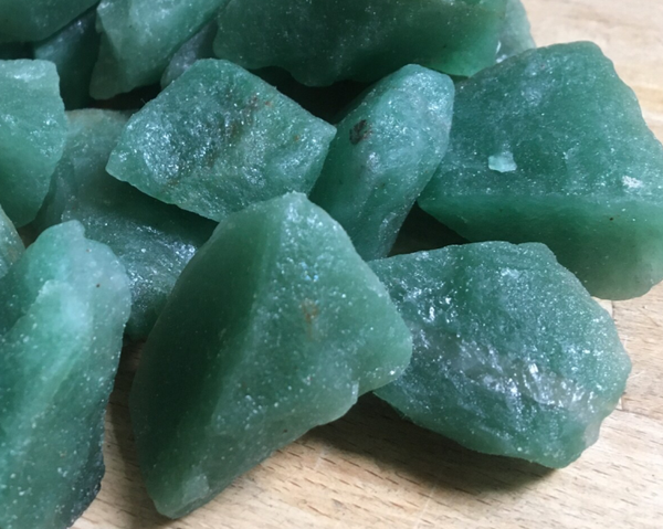 Groene kwarts ruw 25 - 50 gram