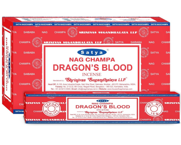 Satya Dragon's Blood Overdoos 12 pakjes