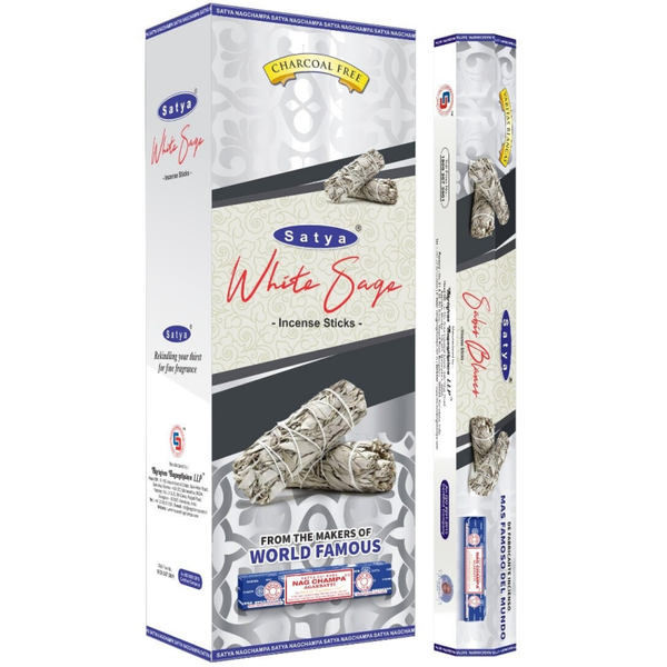Satya White Sage doos met 6 pakjes