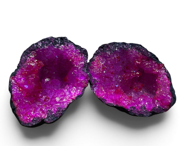 Powerball Geode Marokko Roze groot (ingekleurd)