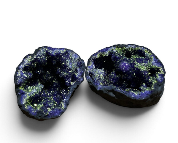 Powerball Geode Marokko Paars (ingekleurd)