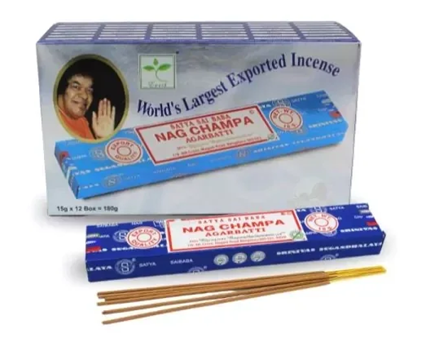 Satya Nag Champa - Agarbatti Overdoos 12 pakjes